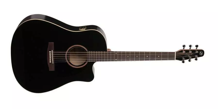 Seagull Entourage Black Cutaway GT QI